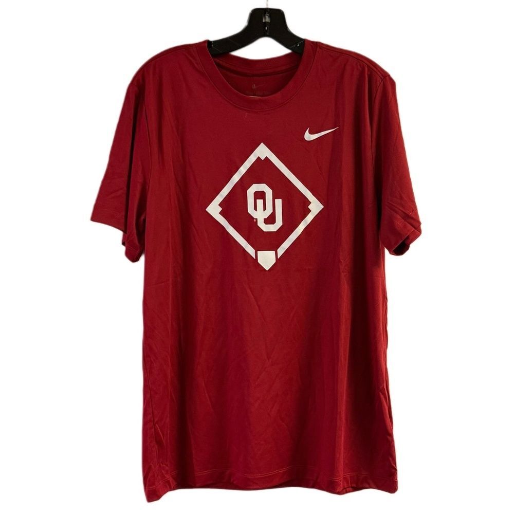 NWT Nike Drifit Oklahoma Sooners Legend Baseball Tee Size L